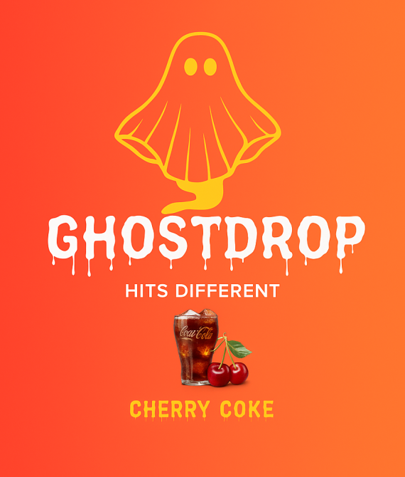 🍒 GhostDrop™ – Cherry Coke