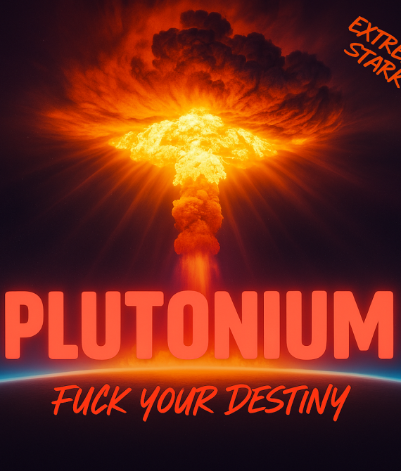 ☢️ PLUTONIUM – 5gr. Fuck Your Destiny